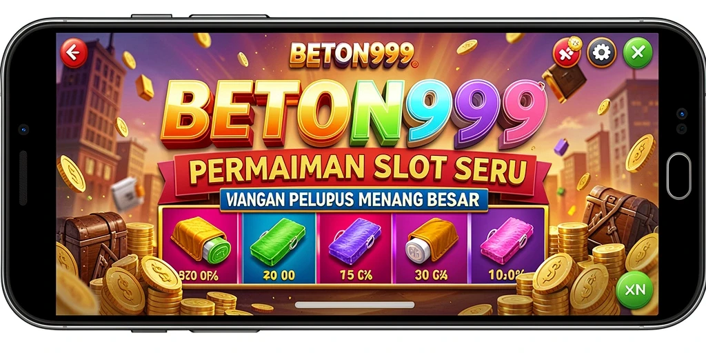Gameplay BETON999 yang menarik dan menghibur dengan berbagai tema slot.