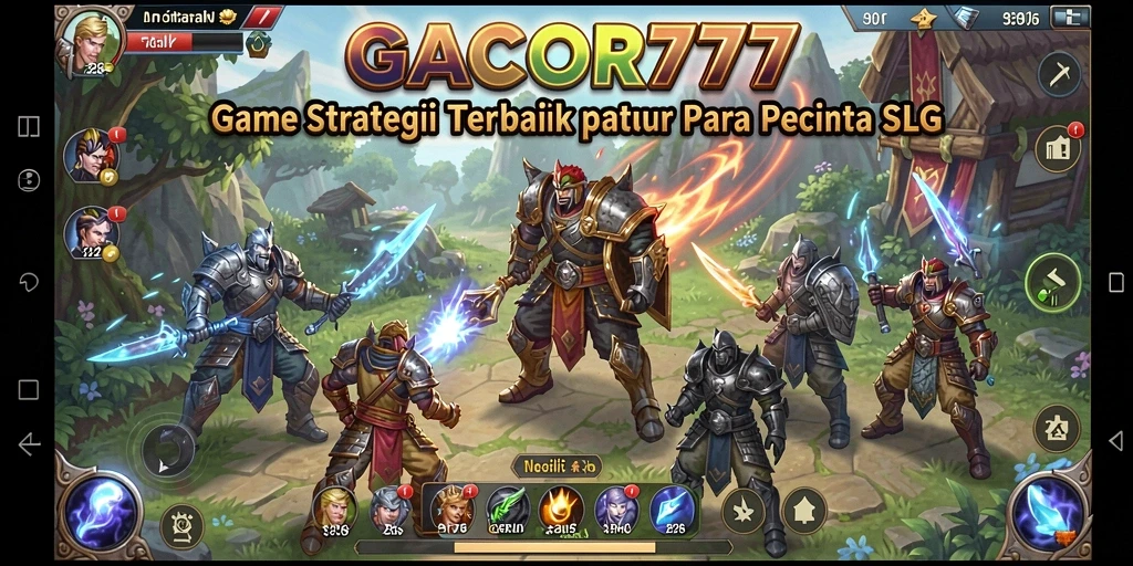 Tampilan gameplay GACOR777 yang mendebarkan dan penuh strategi.