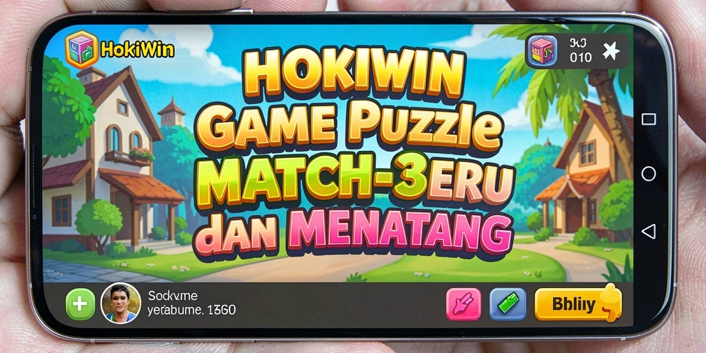 Gameplay HOKIWIN yang seru dengan banyak level menantang.