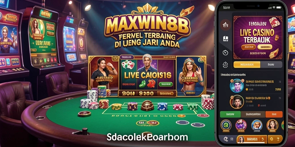 Screenshot gameplay Live Casino dari MAXWIN88 yang menarik dan interaktif.