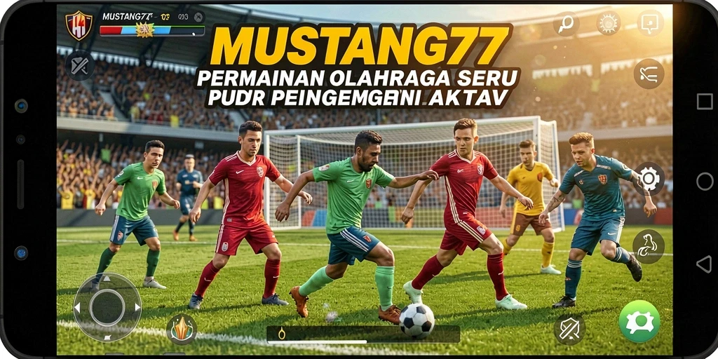Tampilan seru gameplay MUSTANG77 saat pertandingan berlangsung.