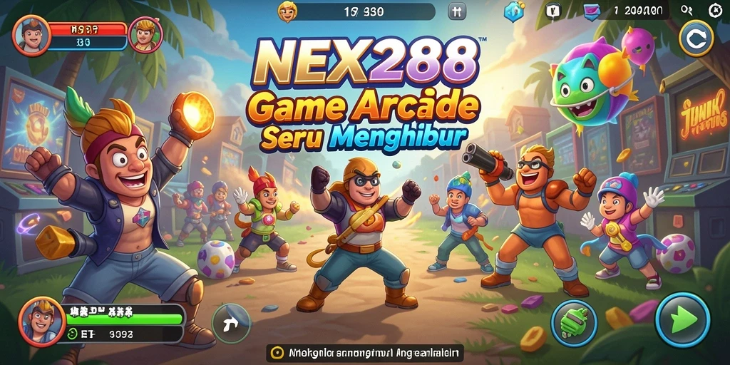 Screenshot gameplay NEX288 menampilkan aksi seru dengan grafis menawan.