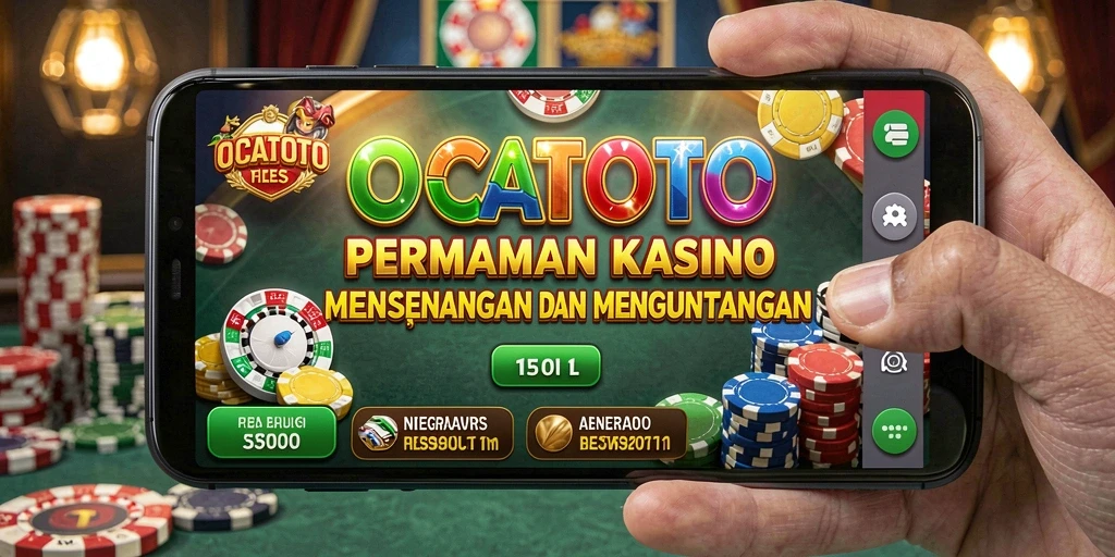 Gameplay menarik di aplikasi OCATOTO dengan pengalaman Kasino terbaik.
