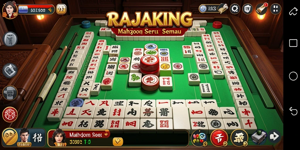 Tampilan gameplay RAJAKING yang menarik dan seru.