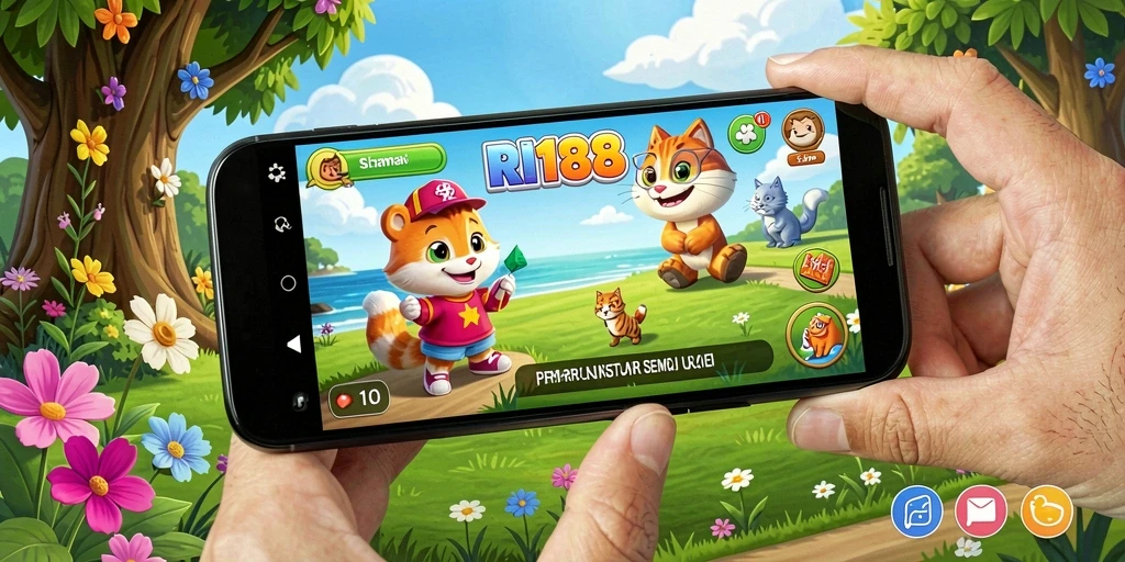 Tampilan gameplay <strong>RI188</strong> yang menarik dan menyenangkan.
