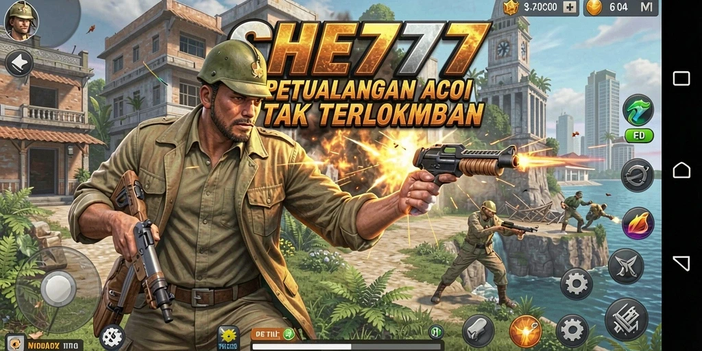 Tangkapan layar <strong>SHE777</strong> menunjukkan aksi mendebarkan dalam pertempuran sengit.