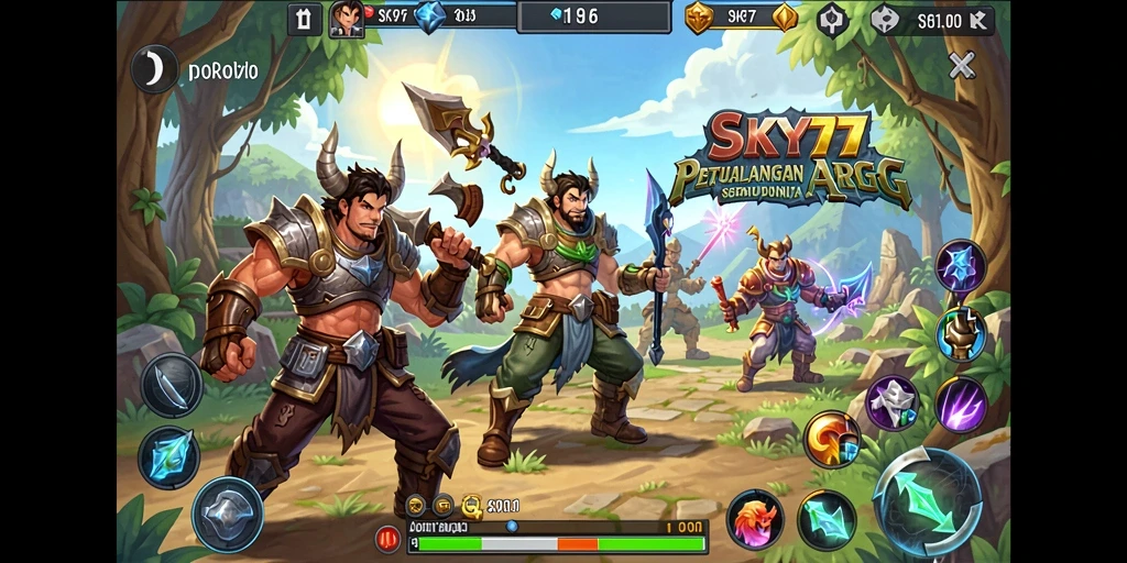 Gameplay <strong>SKY77</strong> yang menakjubkan dalam dunia ARPG.