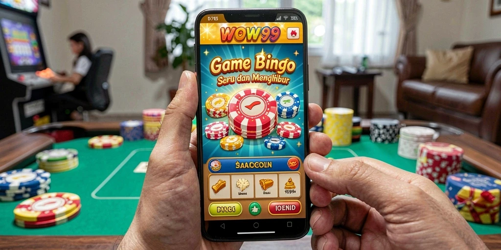 Tampilan grafis menarik dari gameplay Bingo di WOW99.