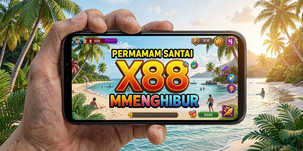 Screenshot gameplay X88 menampilkan suasana seru dan menyenangkan.